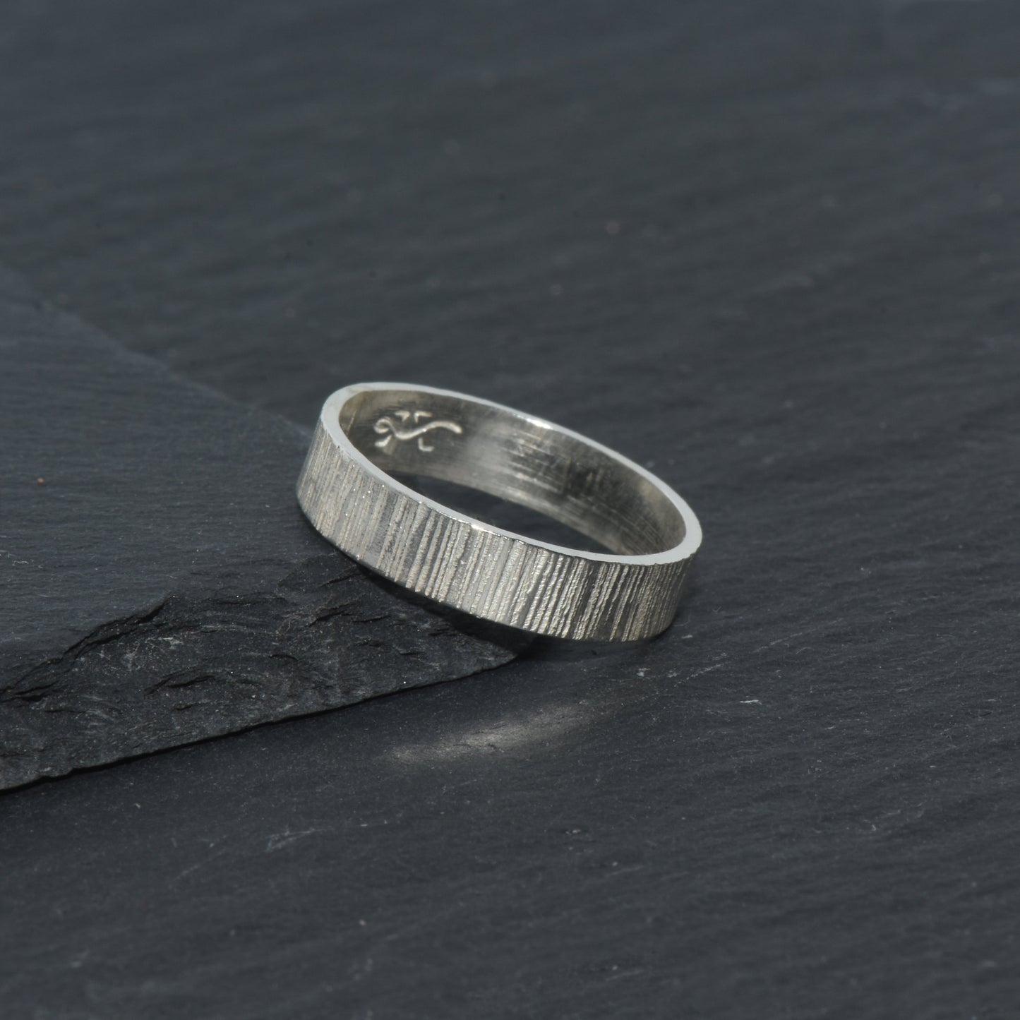 Textured Sterling Silver Ring